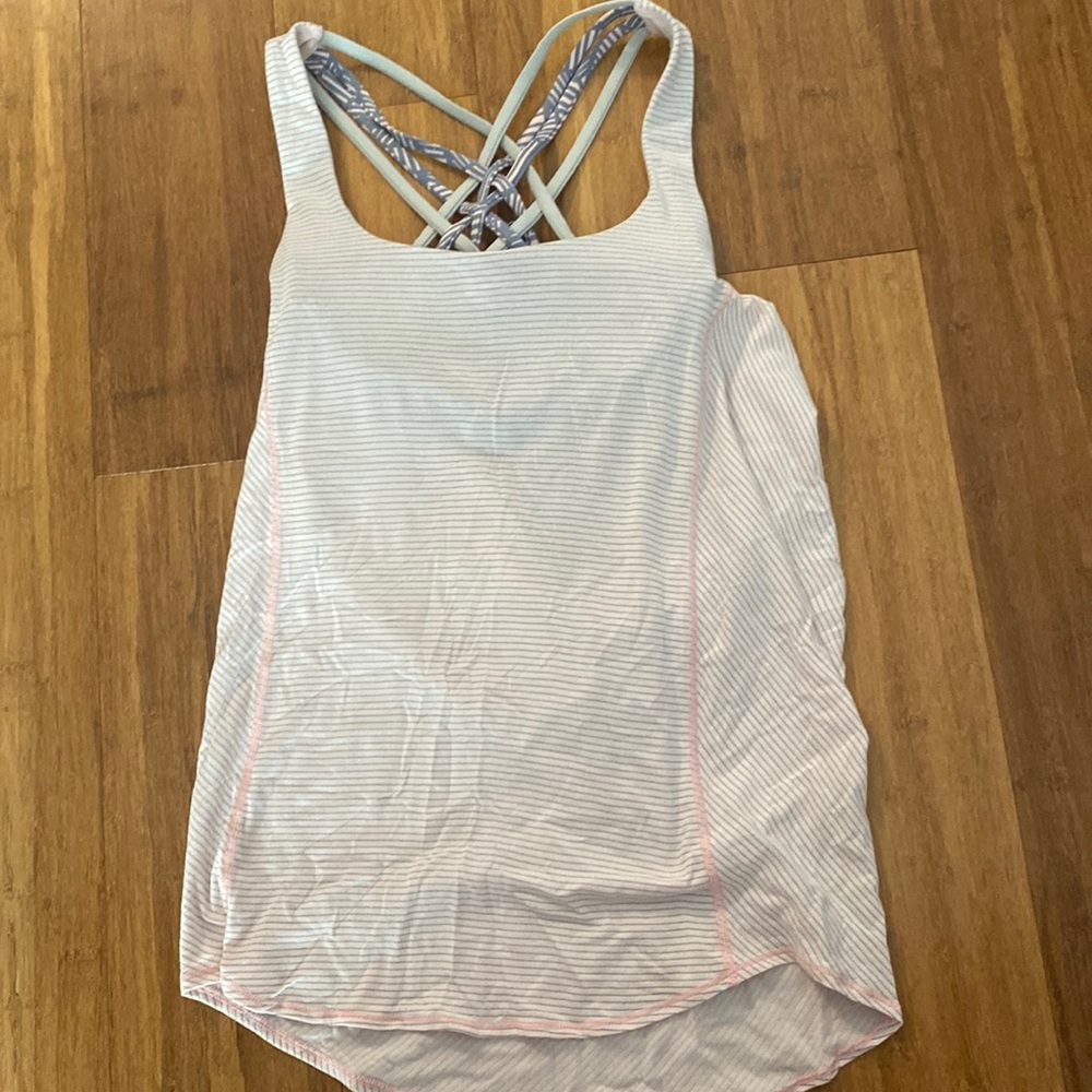 Lululemon open back tank